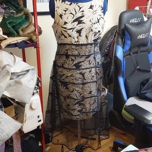 Wedding dress two piece day to night. Size 6